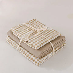 Japanese Plaid Bedding Sets