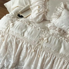 French Princess Lace Bedding Set