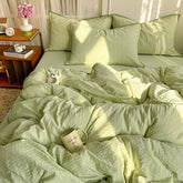 Summer Seersucker Bedding Sets