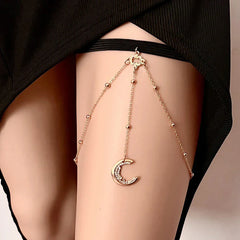 Moon Charm Adjustable Elegant Rhinestone Jewelry