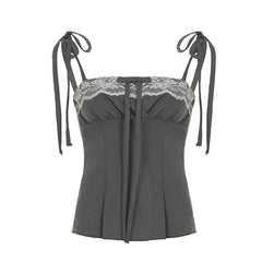 Sutton Lace Patchwork Cami Top