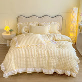 Princess Style Seersucker Bedding Set