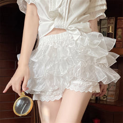 Girly Coquette Bloomer Lolita Shorts