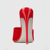 Patent Leather Thin Heels