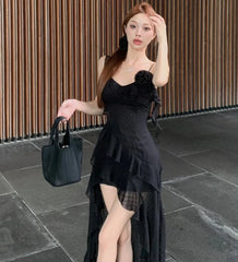 Vestido asimétrico de coqueta Wildest Bird