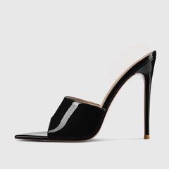 Patent Leather Thin Heels