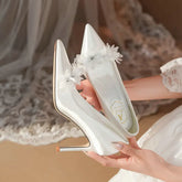 Pearl Chain Engagement Shoes