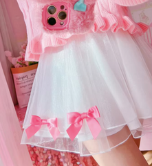 Minirock im Lizzy Coquette-Stil mit Schleifen