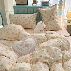 Cute Cartoon Bedding Set