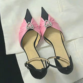 Heart Diamond-Bow High Heels