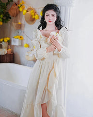 Vestido de princesa susurrante acogedor