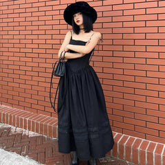 Vestido gótico romántico de bruja de la Academia del Santuario Impío