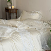 Long Staple Cotton Lace Bedding Set