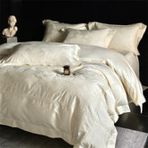 Premium 1000TC Egyptian Cotton Jacquard Luxury 4Pcs Bedding Set