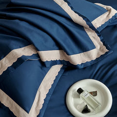 Premium 600TC Egyptian Cotton Solid Color Hotel Style Bedding Set