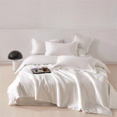 600TC Long Staple Cotton Luxury Solid Color Hotel Style Bedding Set