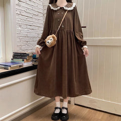 Vestido Ella Twilight Dark Cottagecore