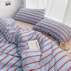 Korean Stripe Bedding Sets