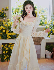 Vestido de princesa susurrante acogedor