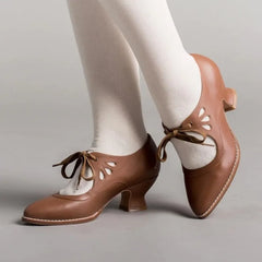 Zapato Tacon Alto Women Retro Pointed High Heel