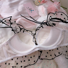 Fairycore Heart Larme Puppen-Dessous-Set