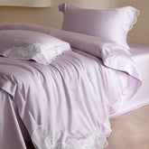 Elegant Lace Embroidery Luxury Bedding Set