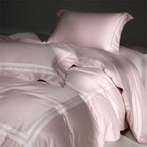 Luxury Embroidery 1000TC Lyocell Cotton Brushed Queen King Size Bedding Set