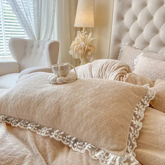 Crystal Velvet Winter Warm Thickened Bedding Set