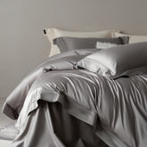 Premium 1000TC Egyptian Cotton Luxury Solid Color Simple Hotel Style Bedding Set