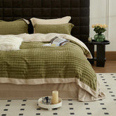 Winter Coral Velvet Warm Bedding Set