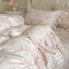 100% Cotton Floral Print Bedding Set