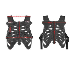 Skeleton Chest Bones Vest Accessory