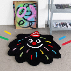 Geburtstag Clown Teppich Matte Ästhetische Zimmer Dekor Teppich