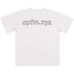 Camiseta holgada con estampado de sonrisa de calle