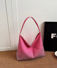 Stylish Versatile Brown Zircon Large Capacity Satchel Bags