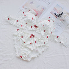 Valentine Heart Nymphete Lolita Lingerie Set