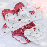 Valentine Heart Nymphete Lolita Lingerie Set