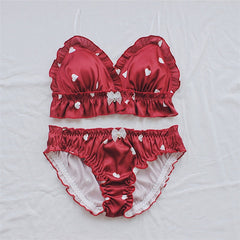 Valentine Heart Nymphete Lolita Lingerie Set