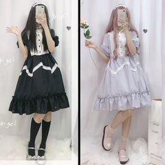 Vestido lolita de manga corta de Vanessa Belle