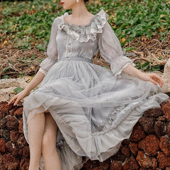 Vestido de princesa rococó Royalcore de Windy Cloud