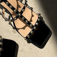 Exposed Toe High Heels