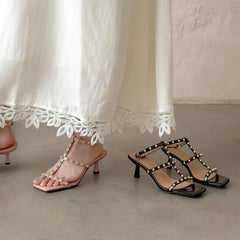 Exposed Toe High Heels