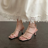 Exposed Toe High Heels