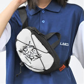 Lettering Print Crossbody Bag