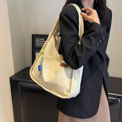 Plain Nylon Tote Bag