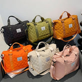 Carryall Quilted Applique Bag