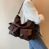 Leather Tote Faux Bag