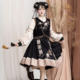 High Waist Pleated Midi A-Line Skirt