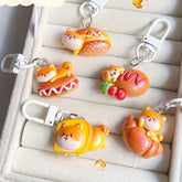 Dog Bakery Bag Charm Keyring