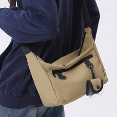 Plain Crossbody Bag + Coin Purse